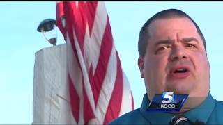 Bethany war veteran falls victim to American flag thieves
