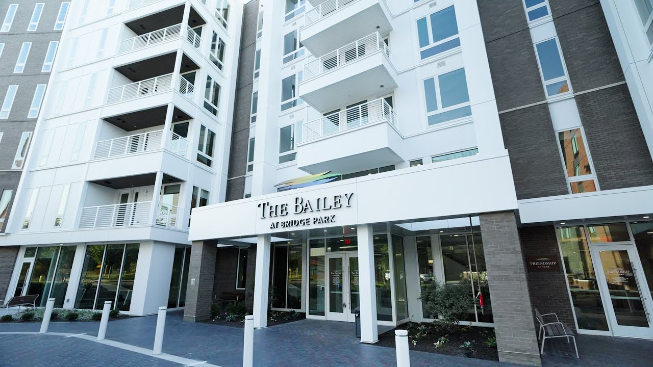 The Bailey at Bridge Park | Exterior Virtual Tour - YouTube