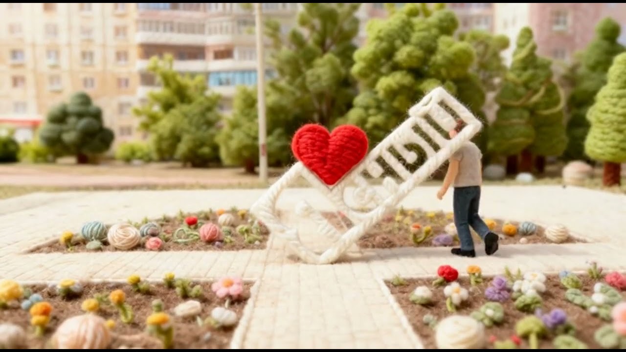 Ясный: теперь не только светлый, но и пушистый! 🧶☀️Yasny: The Town Made of Wool.