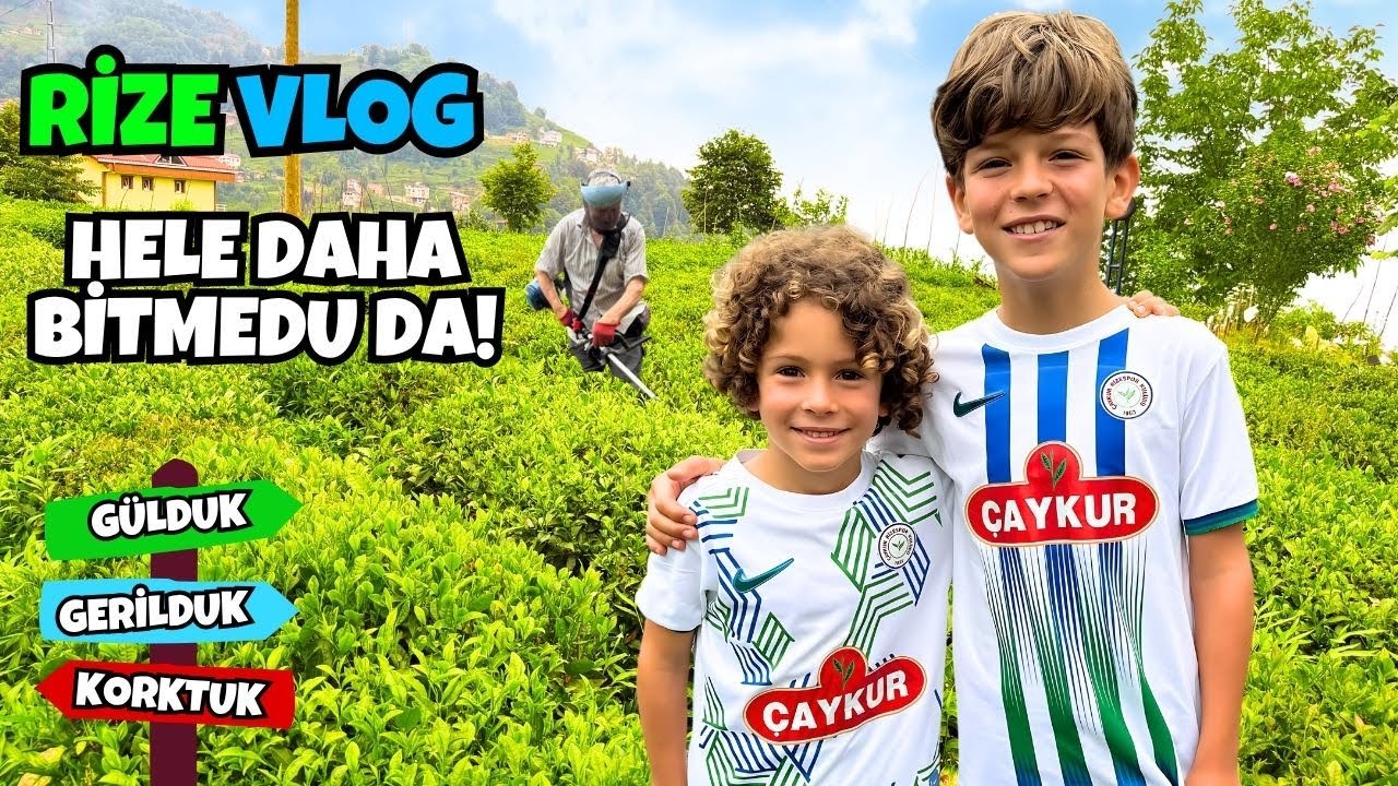 YAYLADA ÇADIR KURDUK, KAHKAHANIN DİBİNE VURDUK! MEMLEKETE HOŞ GELDİNİZ ÇOCUKLAR!