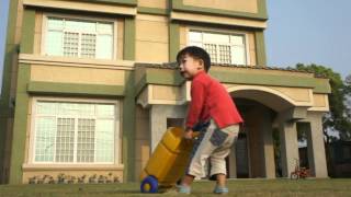 20120404 Justin 打高爾夫記