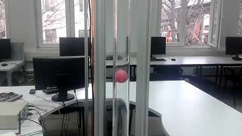 PID control of a levitating ping-pong ball