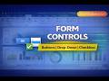 Form Controls in Excel | Buttons, Drop-Down &amp; Checkboxes Explained