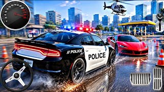 🚨 Police Car Chase Simulator 3D Game - Real Cop Cars Driving Simulator 2025 - Android Gameplay screenshot 5
