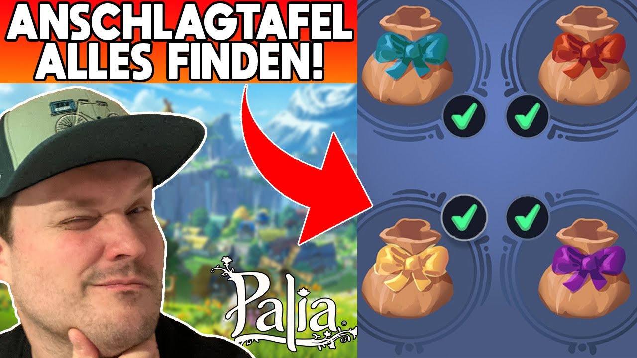 PALIA - Anschlagtafel: SO findest du alles! 🥰 Tipps/Tricks