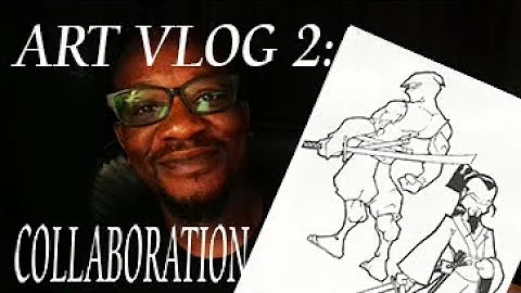 Art Vlog 2 Collaboration with Aubrey Franklin