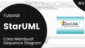 Tutorial StarUML   - #4 Cara membuat Sequence Diagram Menggunakan StarUML