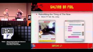 Full Shawn Moyer and Nathan Hamiel - Weaponizing the Web New Attacks on User Generated Conten Update