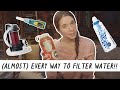 Backpacking Water Filters! Every Way to Filter Water in the Backcountry! | Miranda in the Wild