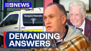 Widow demanding answers from Queensland health system after husband's death | 9 News Australia