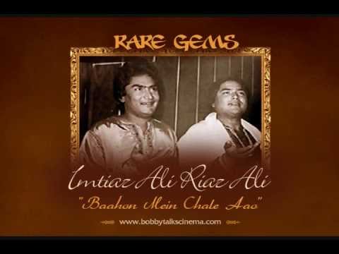 Bahon Mein Chale Aao Ustad Imtiaz Ali Riaz Ali Live | Original by Lata Mangeshkar RD Burman Majrooh