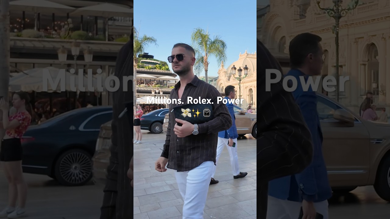Millionnaire Boss with Amazing Rolex in Monaco 💸✨⌚️ 