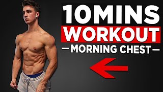 Get ready for one of the best home chest workouts your life! let's do
this! a no equipment workout that you can first thing in morning
before break...