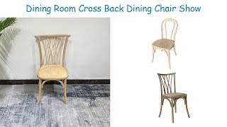 Cross Back Dining Chair: To Show The Dining Chair(Cross Back Chairs White Cross Back Chairs)
