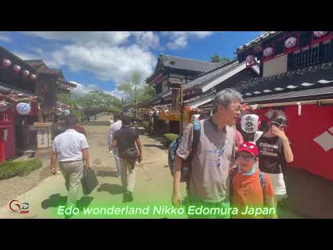 Nikko EDO Wonderland Oiran Parade 日光江戸村花魁道中 4k