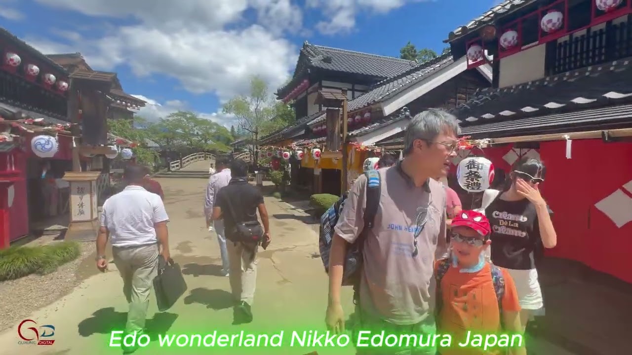 Nikko EDO Wonderland Oiran Parade 日光江戸村花魁道中 4k