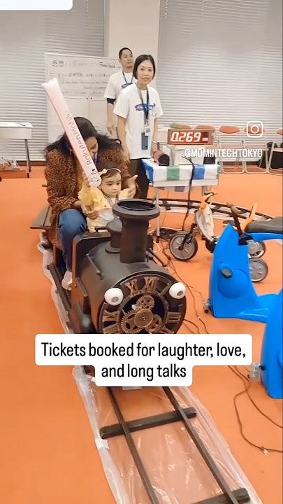 🚂Tickets booked for love and laughter #indianmominjapan #toddlerinjapan #indiatojapan