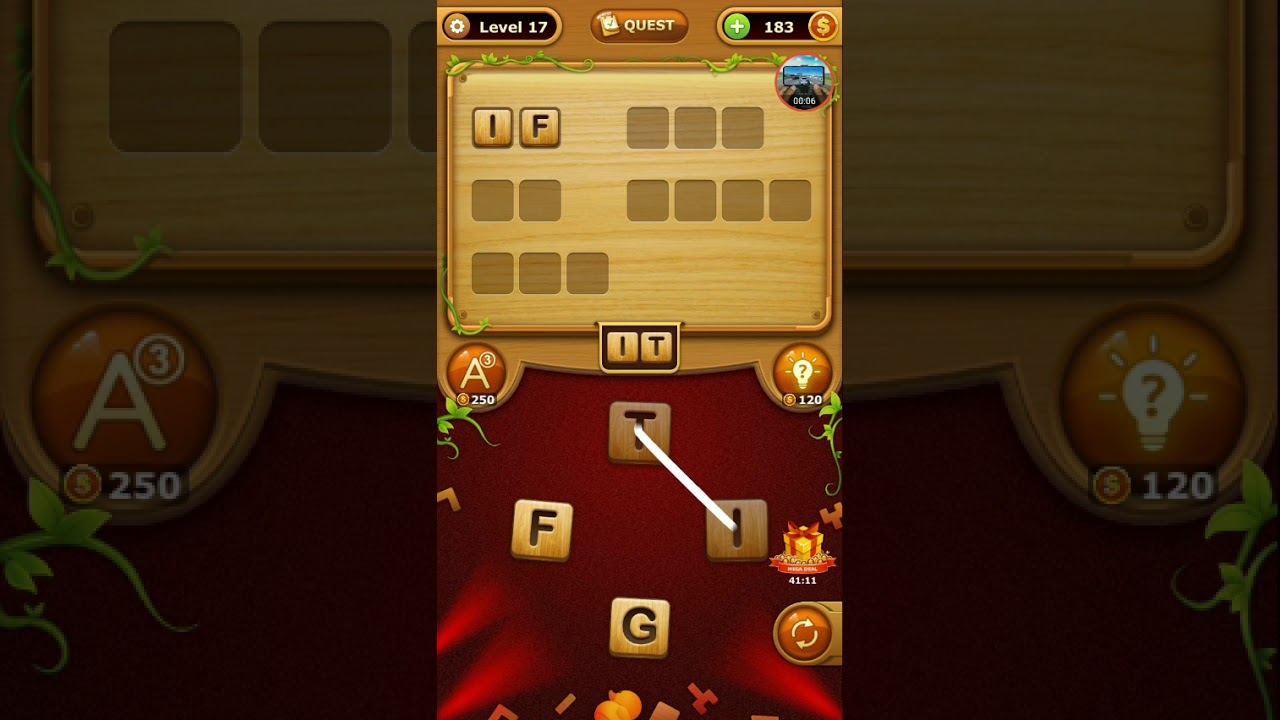 word connect  word games puzzle level 17  YouTube