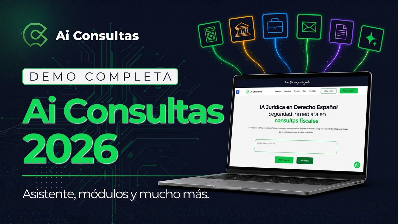 Ai Consultas 2026 | Demo Completa | Asistente, módulos y mucho más
