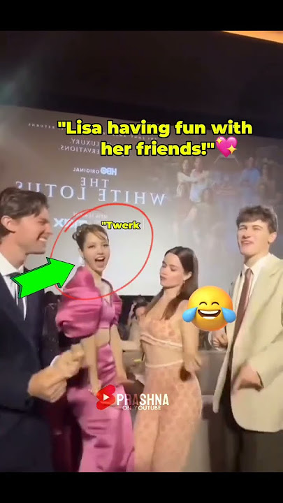 Lisa twerking with her friends 😂 #blackpink #lisa #bornagain #thailand