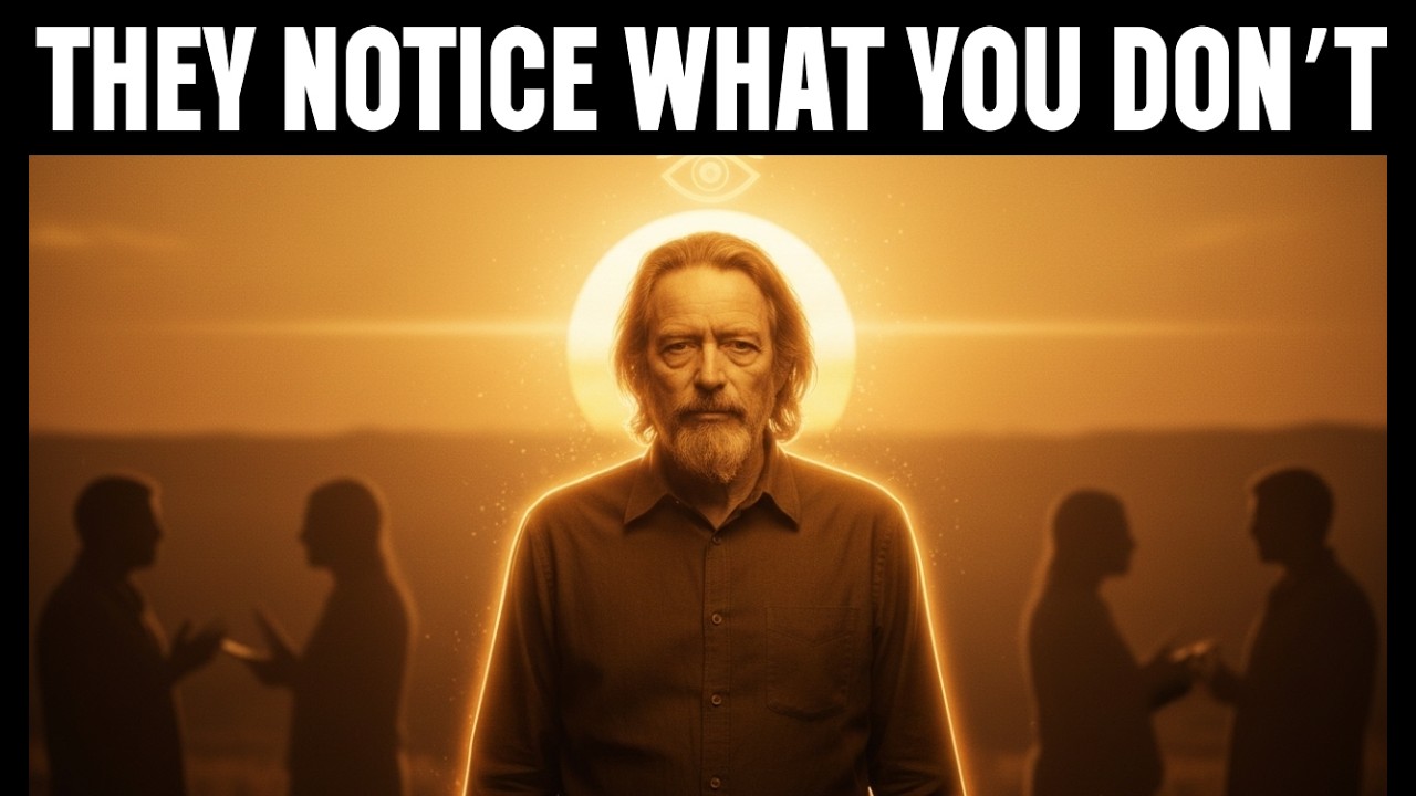 Alan Watts: What Quiet People Notice That Talkers Always Miss