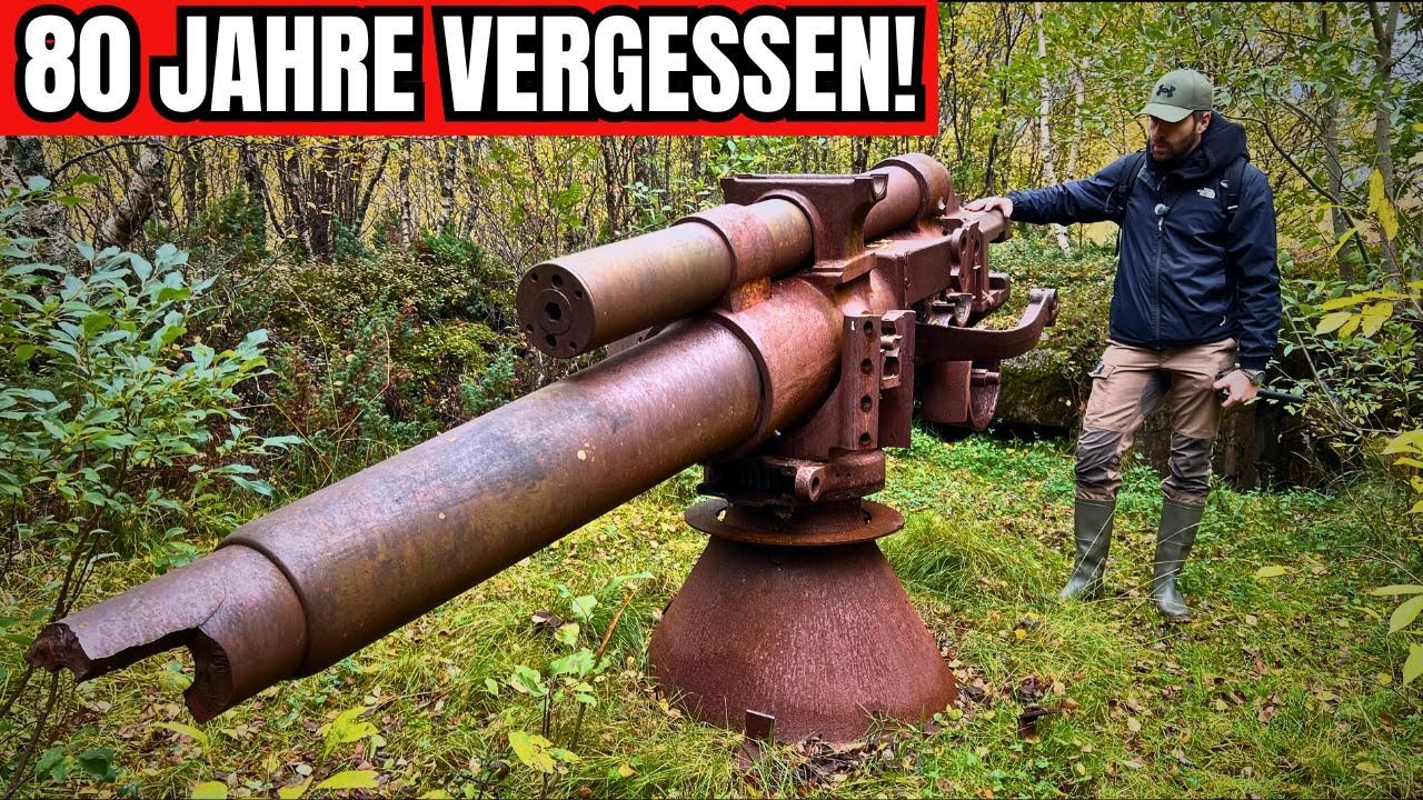😱 Mehrere WW2-Kanonen im Wald entdeckt – dieser Ort ist kein Zufall!