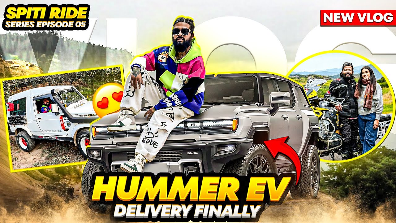 Finally Apni New Hummer EV 2024 USA Se Lene Ka Soch Liya Manali Mai  😱 Ep5