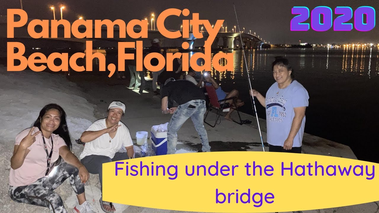BRIDGE FISHING IN PANAMA CITY BEACH  | HATHAWAY BRIDGE | FLORIDA TRIP 2020