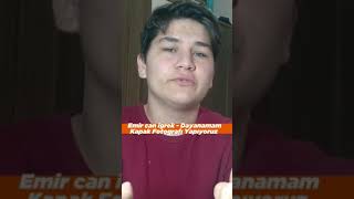 Emir Can Iğrek - Dayanamam Şarkısına Kapak Fotografı Yapıyoruz