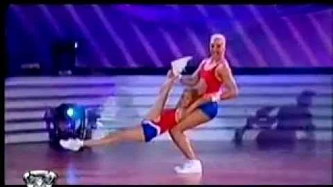 Gisela Bernal y Flavio Mengoza - AeroDance 2010