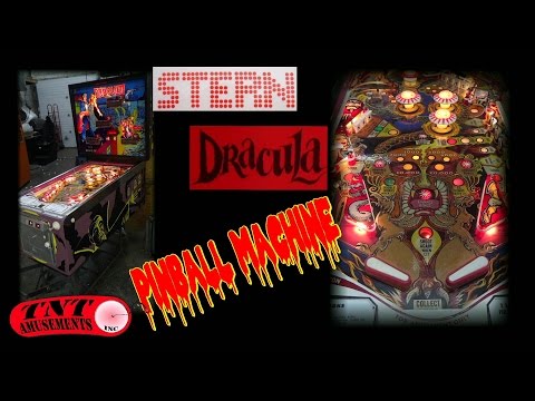 #1143 Stern DRACULA 1979 Pinball Machine-FROGGER & X Men Arcade-TNT Amusements