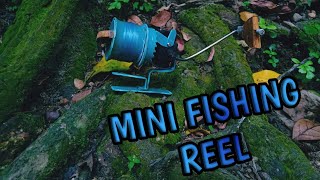 How to make mini fishing reel diy