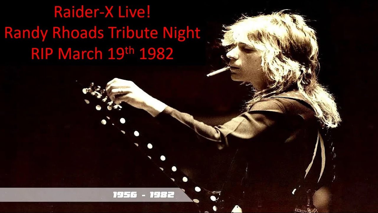 Randy Rhoder Rip Randy Rhoads Tribute Night LIVE! RIP - YouTube