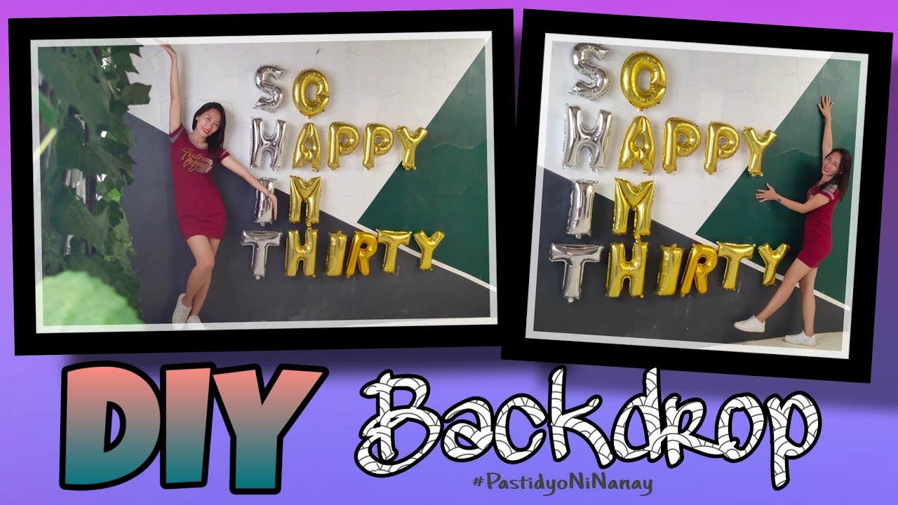 DIY Backdrop | KML @ 30