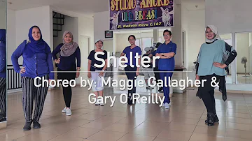 Shelter Line Dance (Choreo by Maggie Gallagher & Gary O'Reilly)