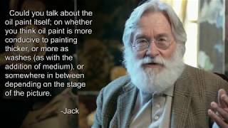 Paul Ingbretson Talks About the Oil Application in Painting - No. 20