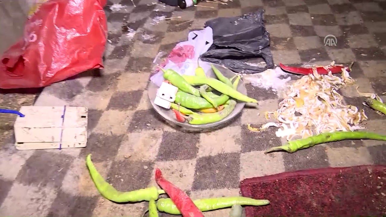 Teröristlerin 300 metrelik 'televizyonlu' tüneli görüntülendi