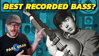 The Best Recording of Paul McCartney's Original Höfner Beatle Bass