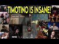 Valorant Streamers React to 100T Timotino's 4K Play 🎮