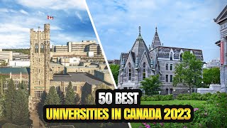 Top 50 Best Universities in Canada 2023