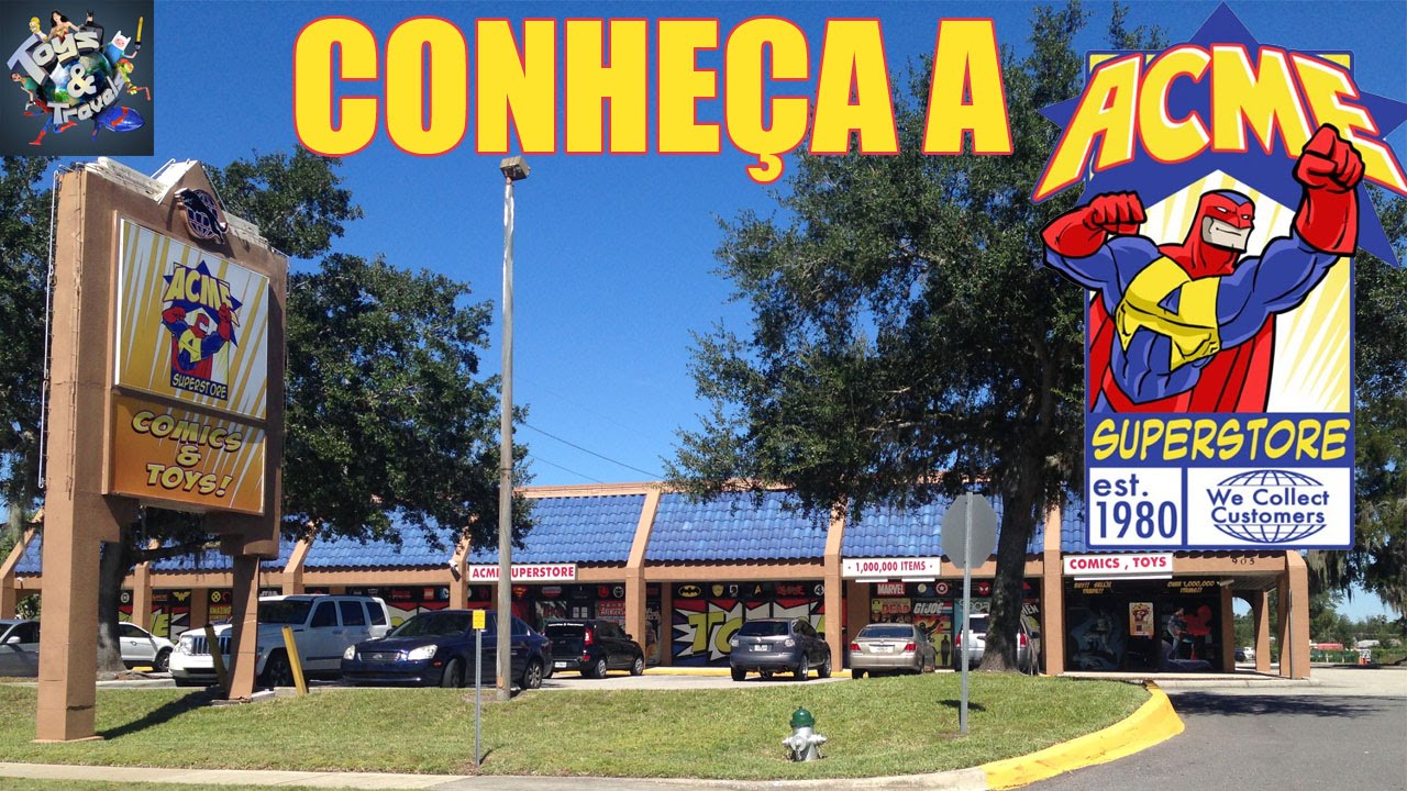 Acme Superstore - conheça a maior comic book shop de Orlando!