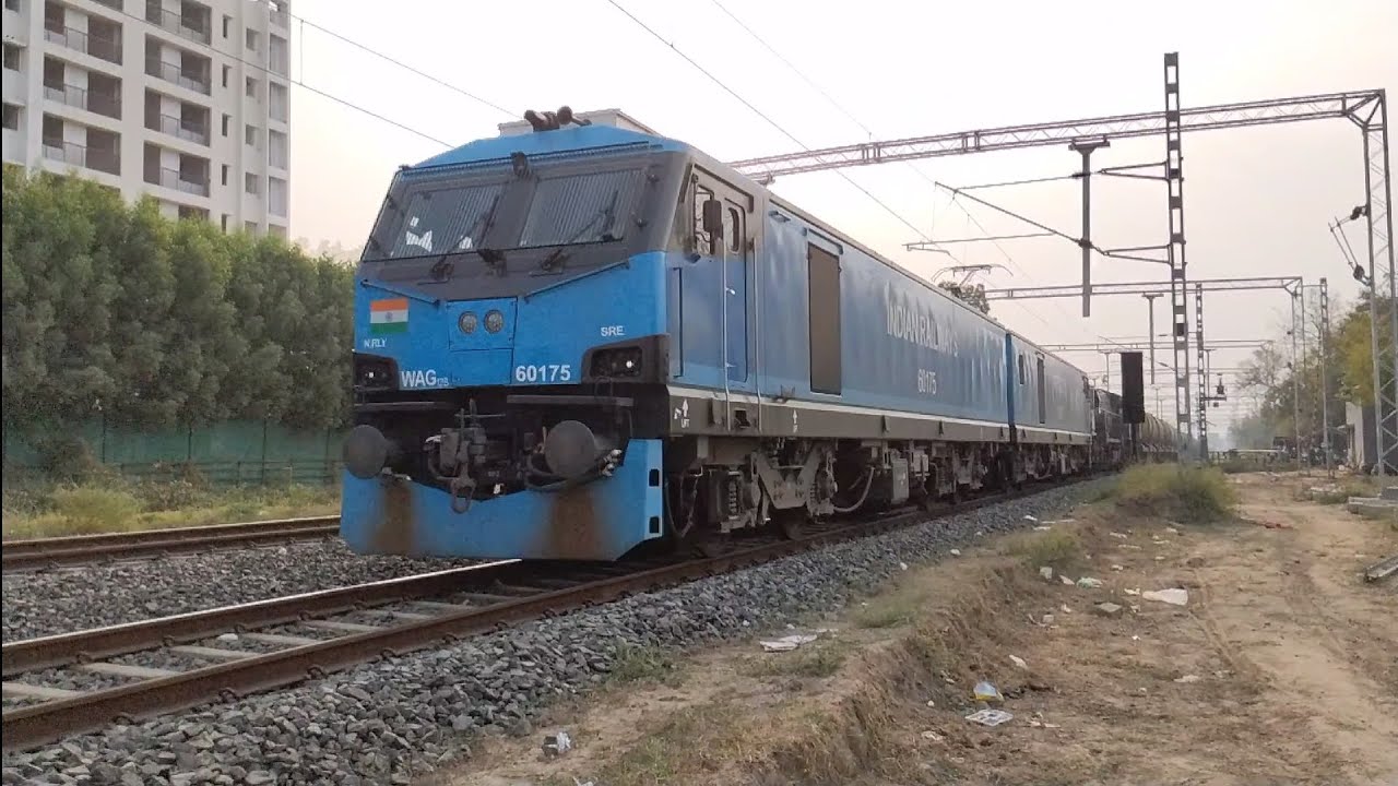 Btpn Rake King WAG-12B (Saharanpur) and WDP4D (Bhagat Ki Kothi) with BTPN Rake ...