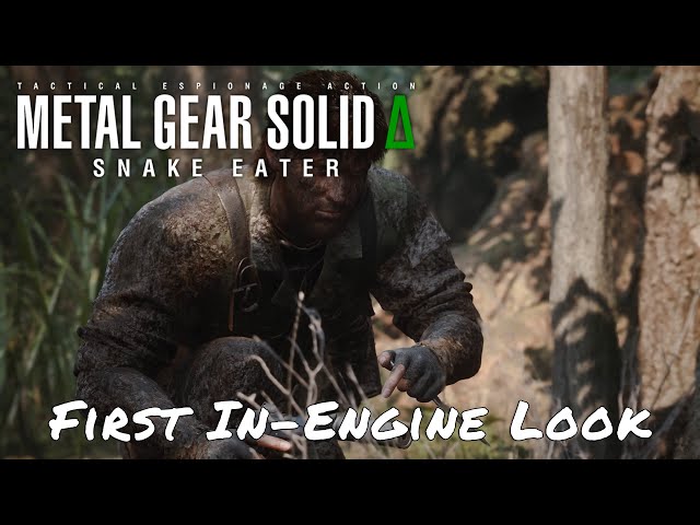 Metal Gear Solid 3 Snake Eater remake shows off first in-engine look