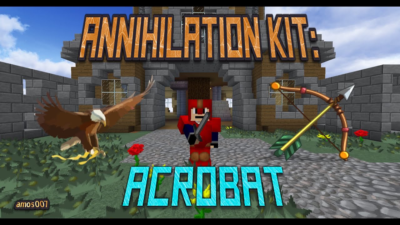 Minecraft Annihilation Kit Review: Acrobat - YouTube