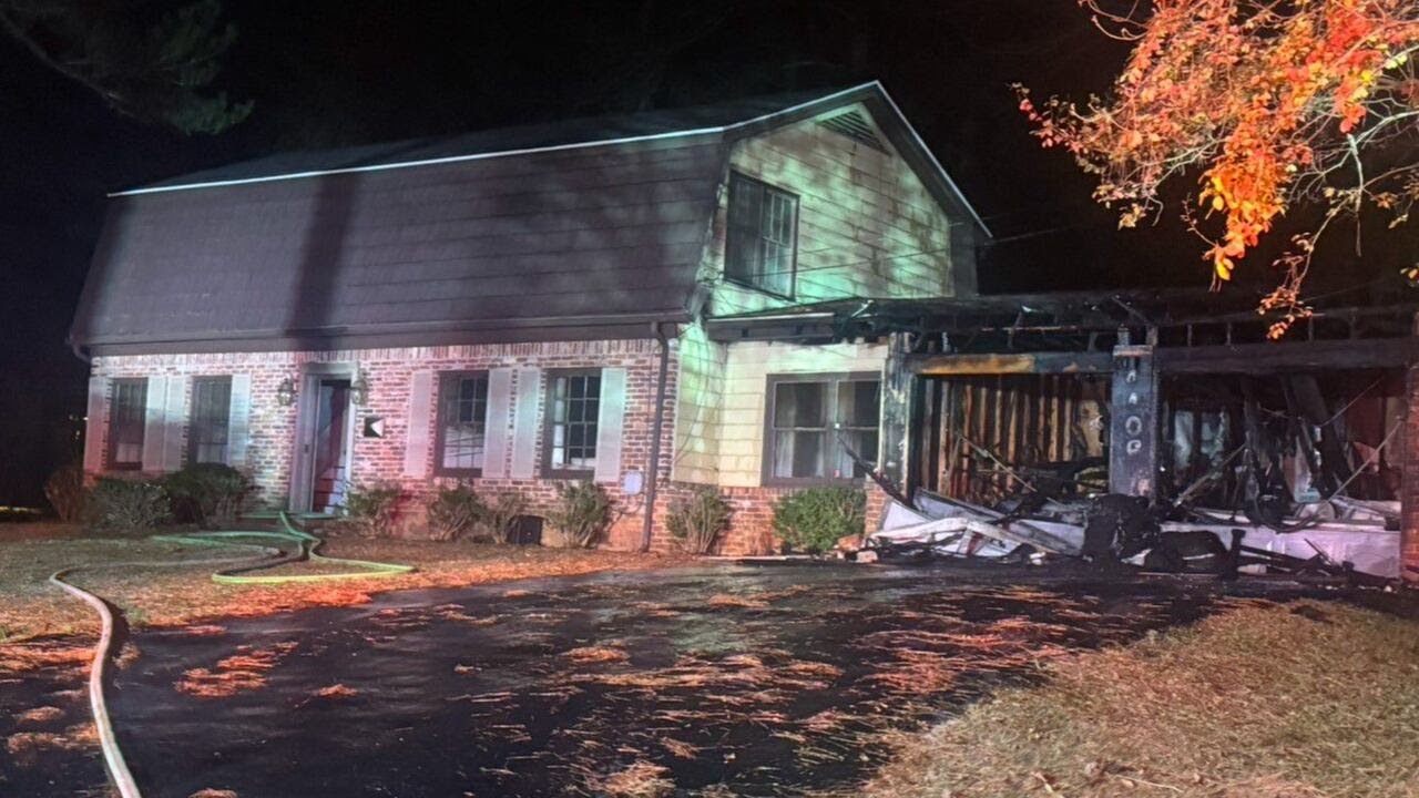 Firefighters battle intense overnight garage fire in DeKalb County ...