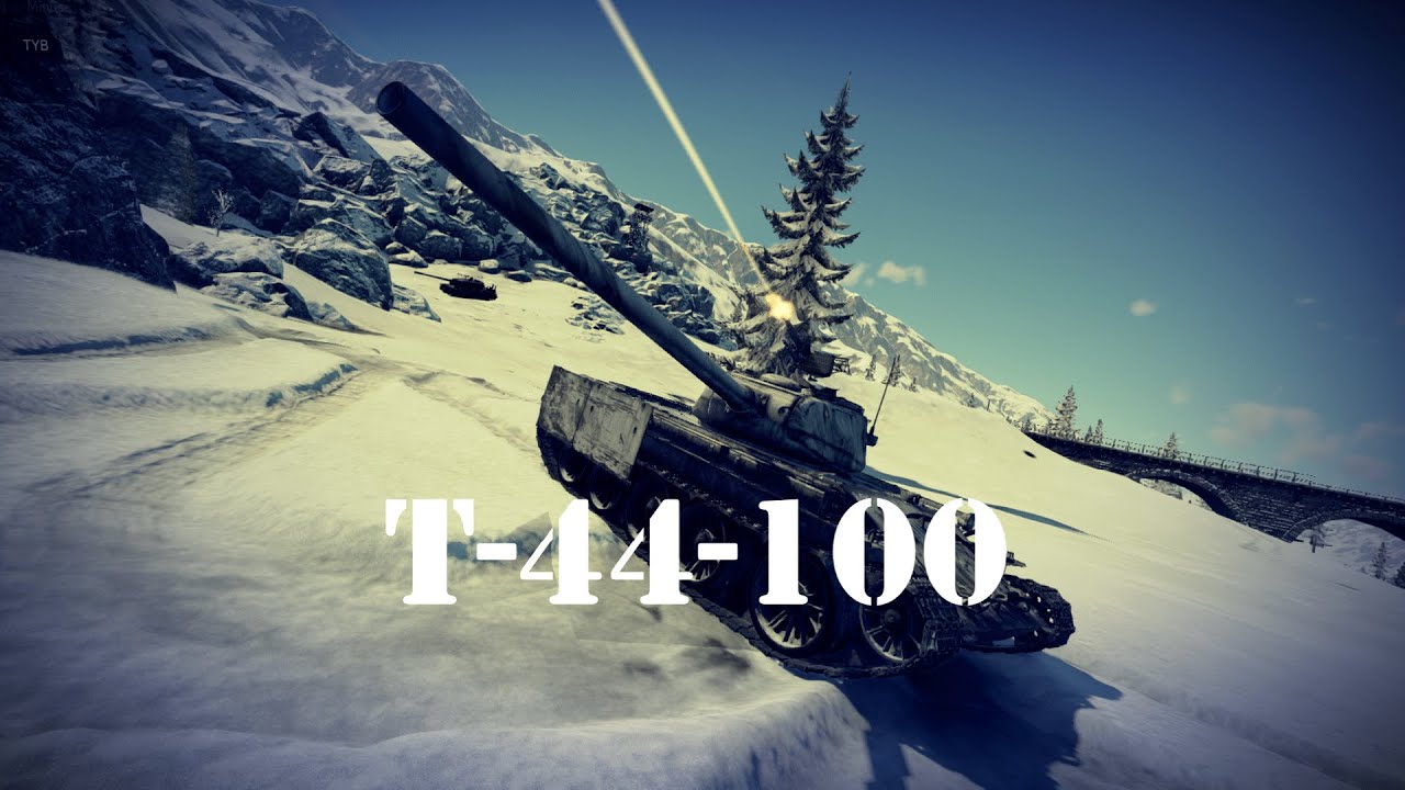 T-44-100 | War Thunder - YouTube