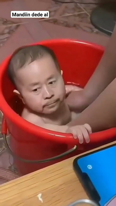 #shorts LAGI MANDIIN DEDE AL #babyboy #mandi