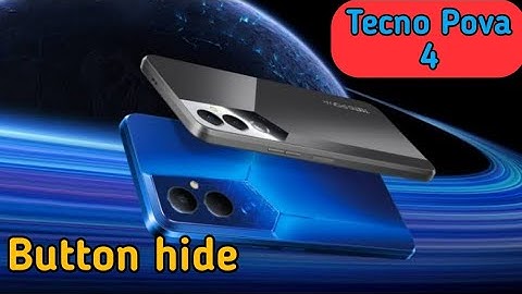 How To Hide Button in Tecno Pova 4, How To Hide Back Button In Tecno Pova 4, Navigation Button