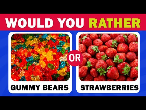 Would You Rather Eat This or That? 30 Impossible Food Choices! 🍔🥦