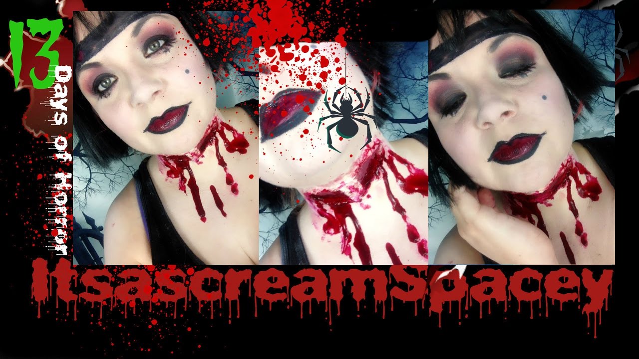 13 Days of Horror - Dead girls cant talk (SFX & Makeup)